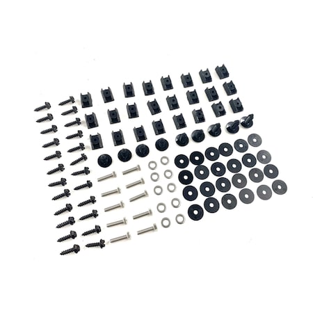 Fairchild Industries 19972006 Jeep Wrangler Fender Flare Hardware Kit 101 Pieces , OEM KD4171